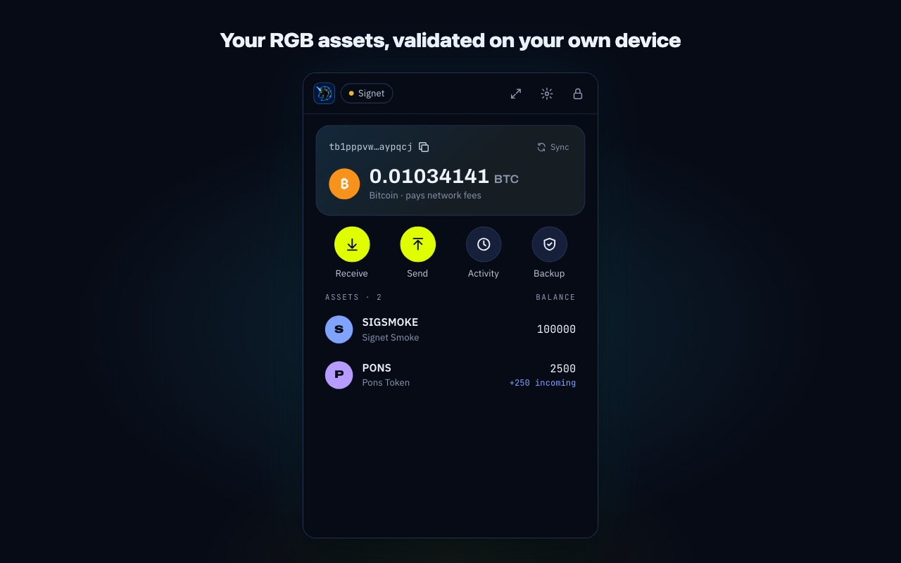 Darkhorse Wallet extension